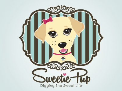 Pet Business Logo Design Sweetie Pup