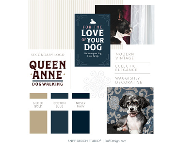 Pet Branding Design for Queen Anne Dog Walking - Part 3