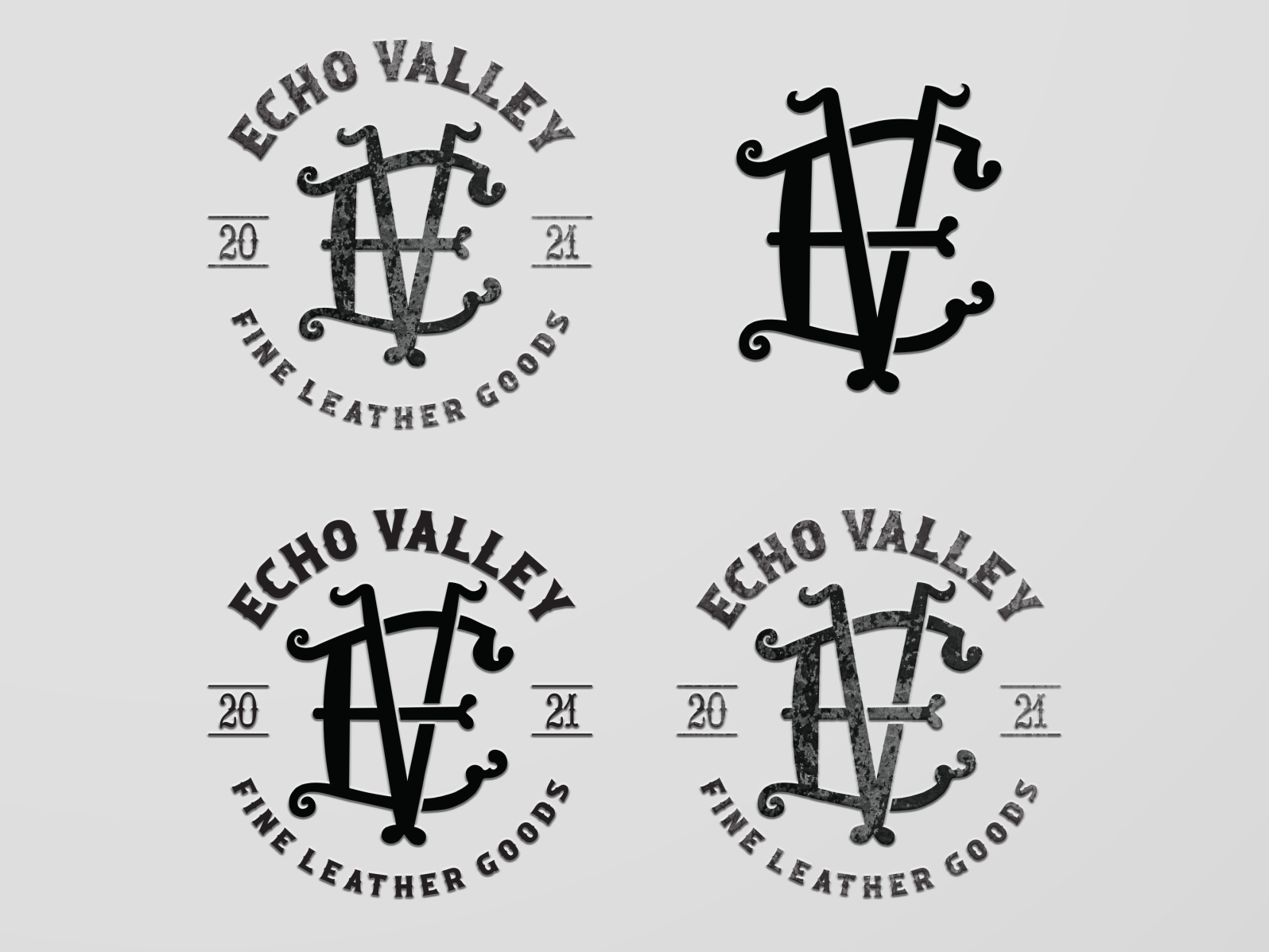 Echo Valley Logo Branding by Melissa on Dribbble