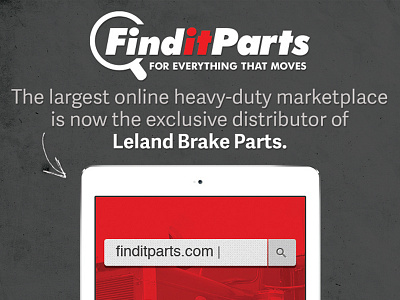 FinditParts Print Advertisement finditparts print design texture