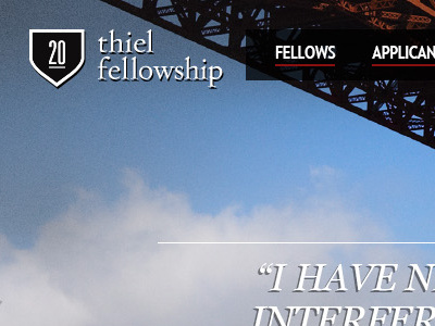 Thiel Fellowship antonio diaz peter thiel thiel thiel fellows thiel fellowship thiel foundation toi