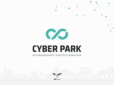 Cyber Park branding graphic design logo ui uicgroup web