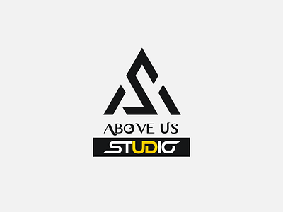 Above Us Studio LOGO design graphic design illustration logo photoshop