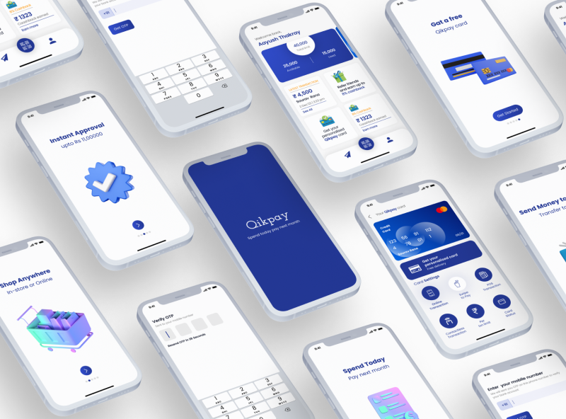 Qikpay by Apptix.io on Dribbble