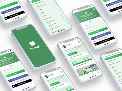 Dental Learning app appdesign appui branding dental dentalcare dentaleducation dentallearning dentallearningapp design newdesign oralcare oralcareapp ui uidesign uiux