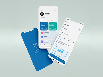 Taskit IOS app design branding design graphic design newdesign task taskmanagement taskmanagementapp taskmanagementappui ui uidesign uiux uxdesign