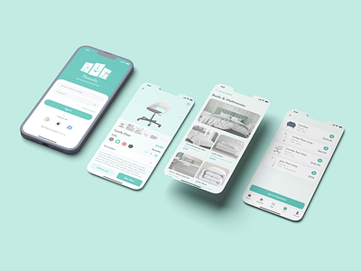 Homeify furniture app design