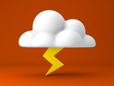 OrangeCloud c4d design graphics icon rendering vector