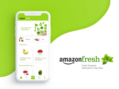 Amazon Fresh UI #3 🥑🥦🥕 amazon app design fresh iran ui