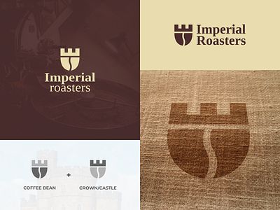 Imperial Roasters Logo Design