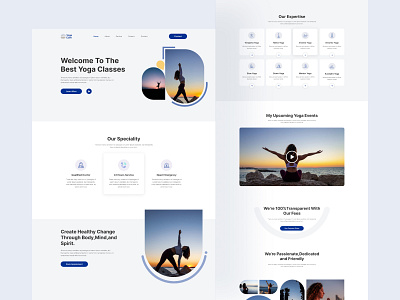 Yoga Studio Landing Page