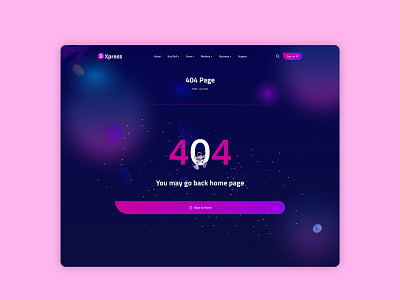 404 Page 404 page app design bitcoin blockchain branding cryptocurrency 404 page dark design design digital art error page illustration landing page logo nft ui ui design ui template ux website design webtemplate