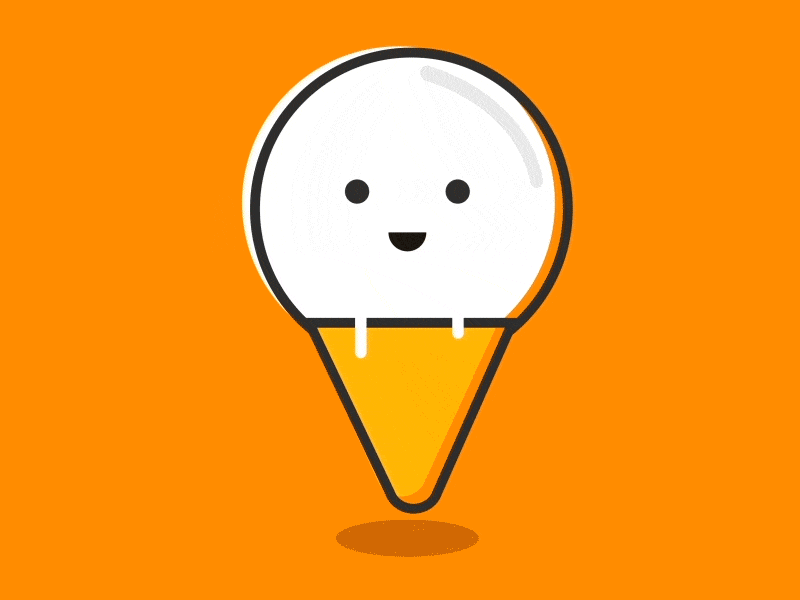 I Scream 🍦 2d after effects animation character design flat flat design gif i scream ice cream illustration motion graphics scream