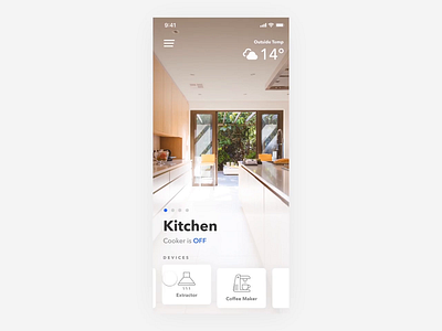Smart Home App 🏠📱 animation app app design interface invision invision studio ios lights mobie smart home smart home app smart house smarthome studio ui ux