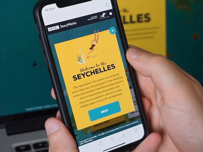 Welcome to the Seychelles 🏖️🏄 animation functionality illustraion illustration art interface map mobile mobile design mobile experience mobile interaction onboarding onboarding screens seychelles ui ui design ux web design website