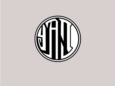 Semantic Antics - Yin & Yang concept design logo semantic antics typography yang yin yin yang