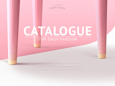 Catalogue Item Drop Shadow — PS action action catalogue download drop shadow furniture interior object one click photoshop shadow time saver tool