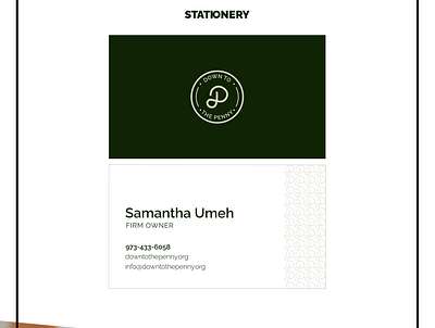 Down to the Penny | Business Card Design branding business logo design handlettered handlettering illustration logo logodesign logotype vector