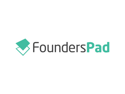 Founders Pad logo logo start up tech