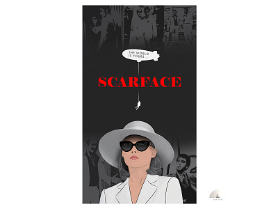 Scarface : Part2/3 al pacino art babylon design fresco graphic design illustration inspiration logo michelle pfeiffer scarface