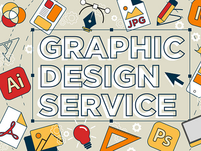 Graphic designer design graphic design