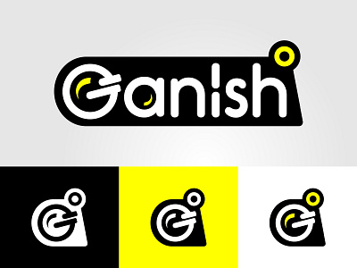 Ganish Denim Logo brand logo branding company logo compnay logo custom logo design design logo illustration logo ui