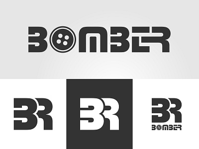Bomber Logo brand logo branding company logo compnay logo custom logo design design logo illustration logo ui
