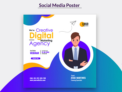 Social Media Ad Banner Design advertisement design marketing mockups poster advertisement poster design poster templates social media social poster templates themes