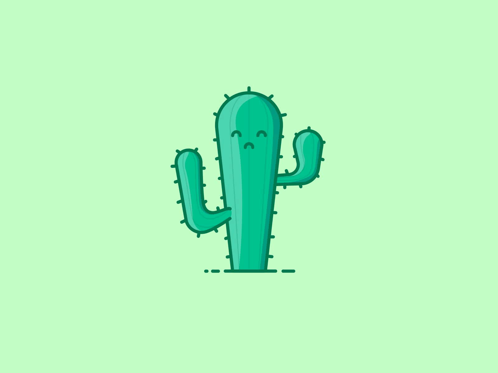 No Logs Found! after effects android animation cactus cute design empty empty state error error state illustration ios motion motion design no result no search result search ui