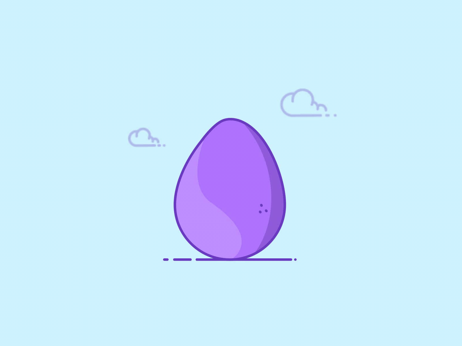 Coming Soon! after effects android animation chicken coming soon design egg empty empty state error state hatching illustration ios motion motion design ui upcoming