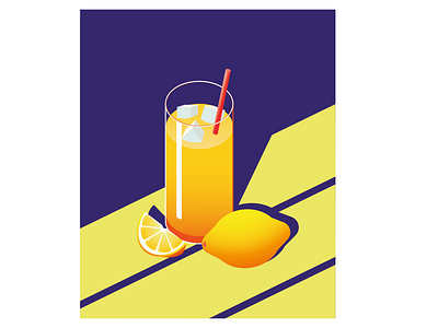 lemonade illustration branding design graphic design illustration logo ui vector