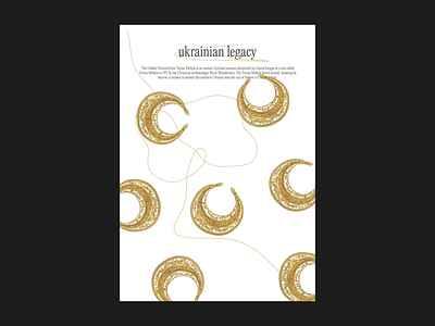 ukrainian legacy poster art beautiful design gold graphic graphic design history modern poster poster art poster design print typeface typography ukraine ukrainian