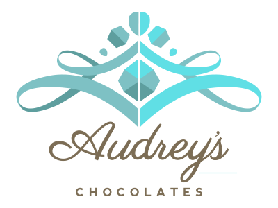 Audreys Chocolates logo design