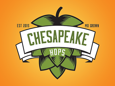 Chesapeake Hops Co. beer hops logo maryland produce