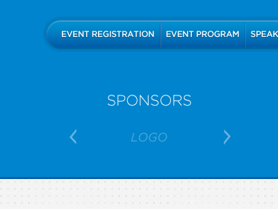 Event Website Design Items