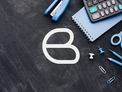 Monoline B Logo 36daysoftype letterlogo logo logodesign logodesigner