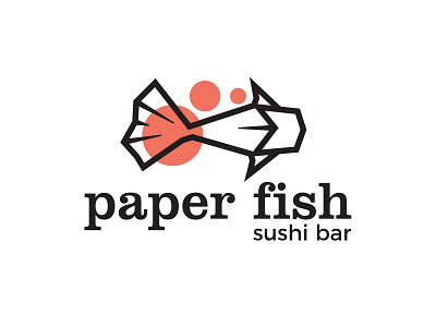 Sushi Restaurant Logo fish fish logo logo logodesign restaurant branding restaurant logo salmon sushi bar sushi logo