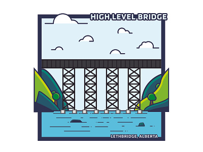 High Level Bridge Lethbridge Alberta