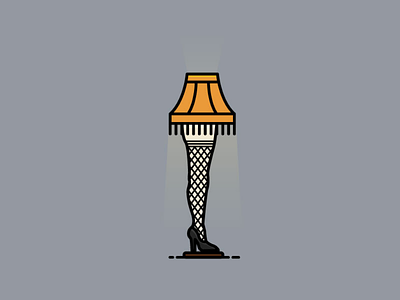 The Leg Lamp | A Christmas Story christmas high heel lamp leg leg lamp mesh pantyhose stockings