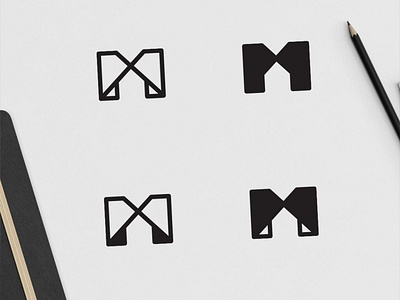 M Logo Exporation house logo logo logo design logo designs logodesign logomark logomarks logos m logo monoline logo