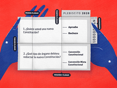 Vote chile design draw election illustration illustrator vote