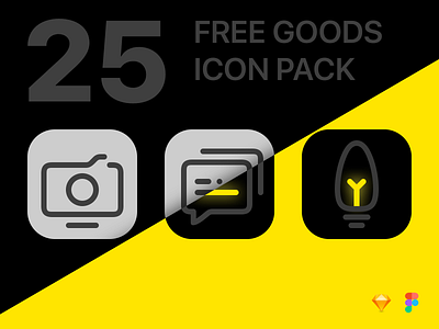 25 Free Icon Pack