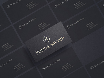 Polina Savvidi fashion logo monogram