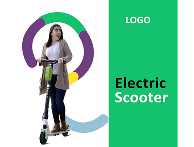 electric scooter branding graphic design motion graphics