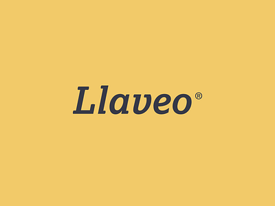 Llaveo logotype identity logo startup wip