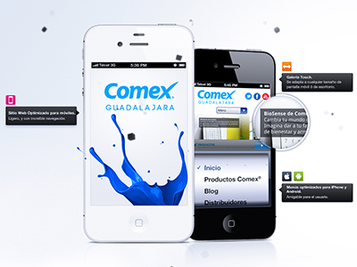 Comex® Mobile Web app app cms creative design experience html5 interface iphone mobile móvil responsive retina ui upgrade user ux web wordpress