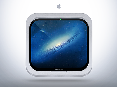 New MacBook Pro Retina iOS icon