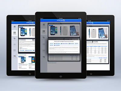 DS iPad app · Catalogue: Plans and info