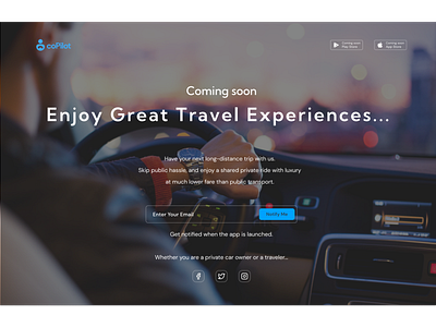 Coming soon or launching soon coming soon pang launching soon travel page ui uiux web