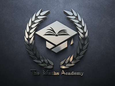 The Maths Academy 3d graphic design logo logo design minimalist logo modern logo simple logo